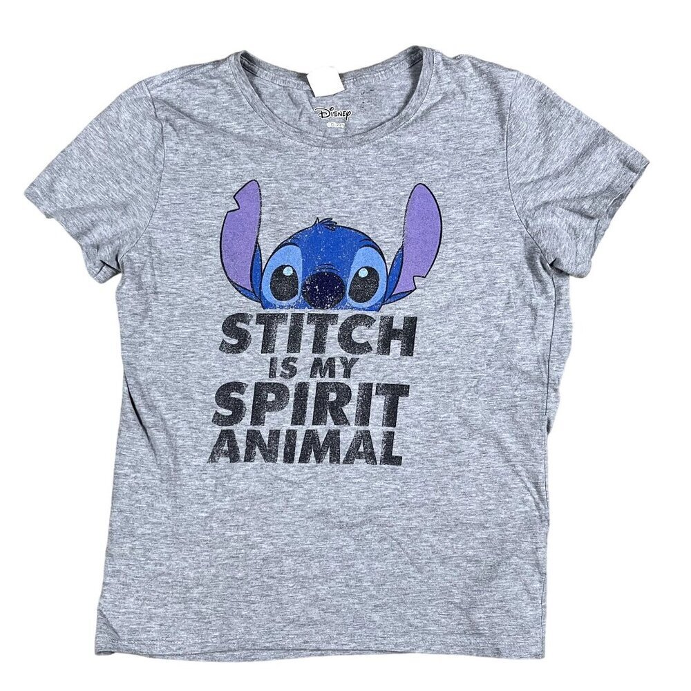 Disney Stitch Is My Spirit Animal Lilo & Stitch T-Shirt Size Small